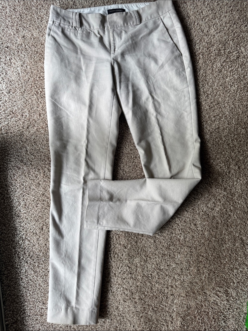 Banana Republic Tan Martin Fit Dress Pants
